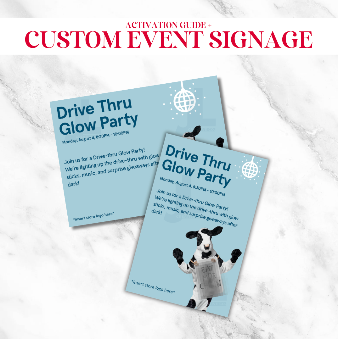 Drive-thru Glow Party Activation Guide