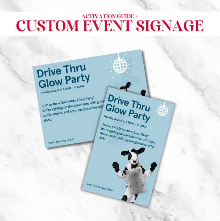Drive-thru Glow Party Activation Guide