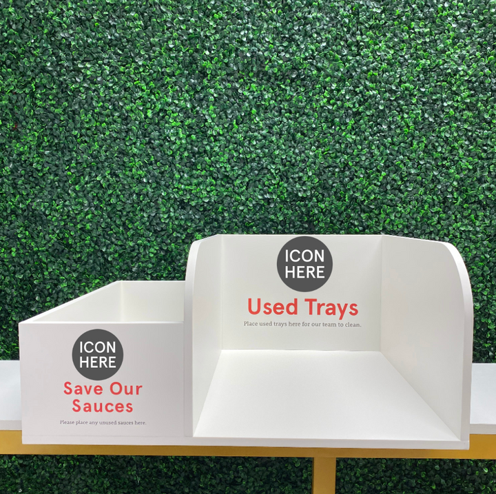 Sauce & Tray Organizer – Trash Can Topper