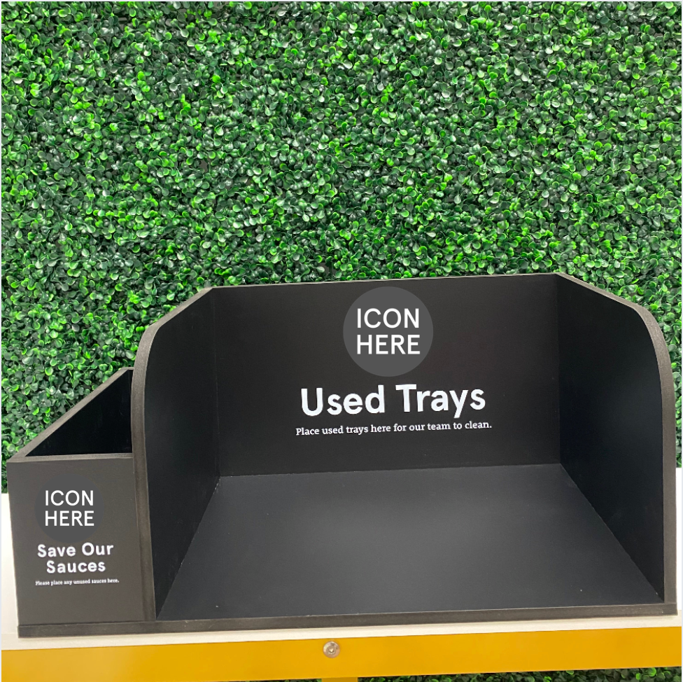 Sauce & Tray Organizer – Trash Can Topper