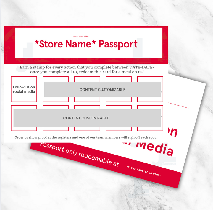 Custom Store Passport Activity