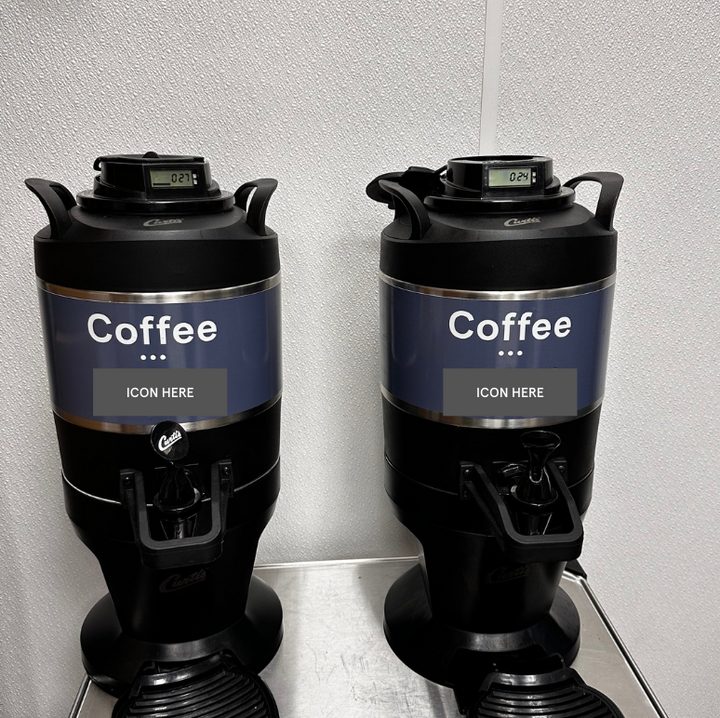 Coffee Pot Decals