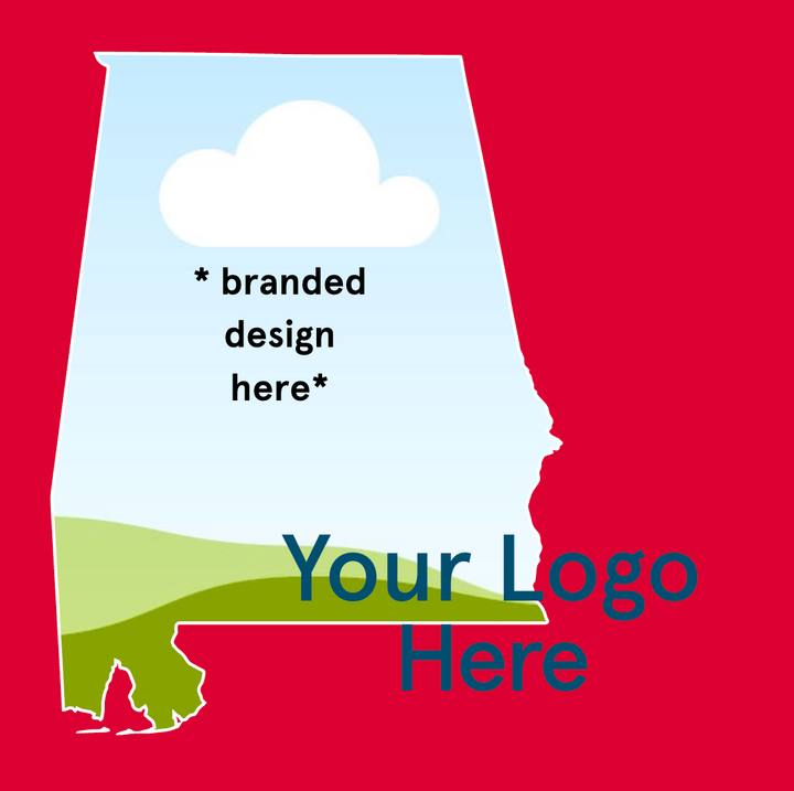 Custom State Stickers