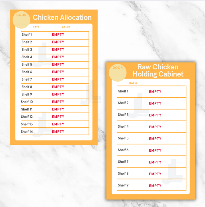 Thaw Allocation Cabinet Door System