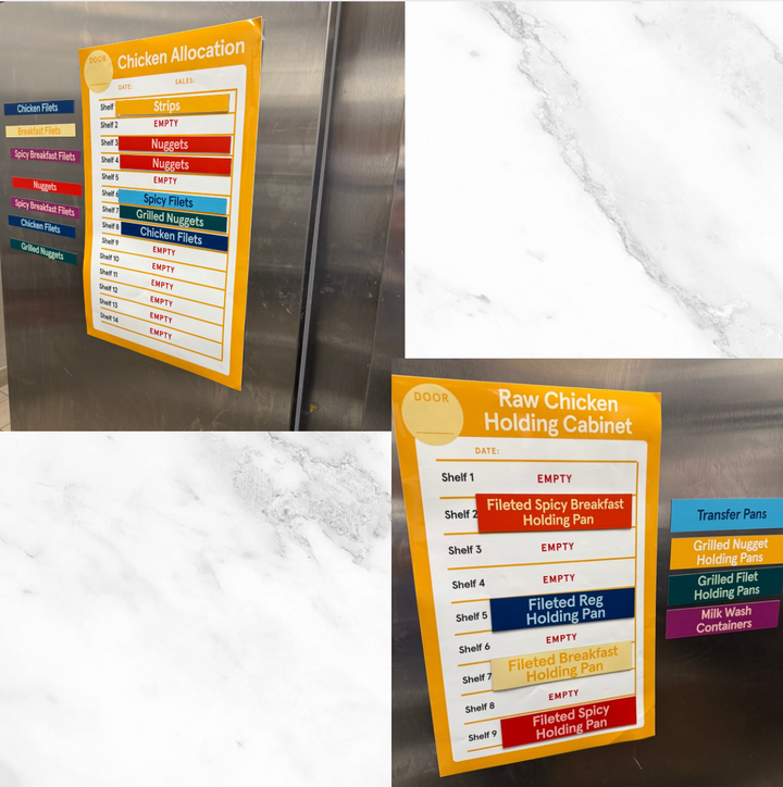 Thaw Allocation Cabinet Door System