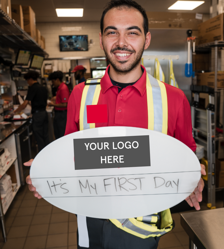 White Board Name Tag