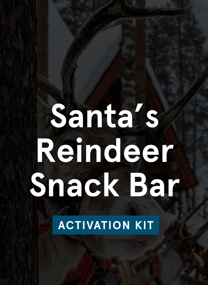 Santa’s Reindeer Snack Bar (Activation Kit)