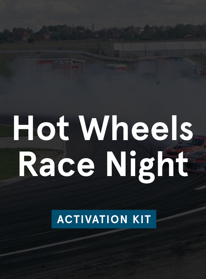 Hot Wheels Race Night (Activation Kit) – J+L Creative Co.