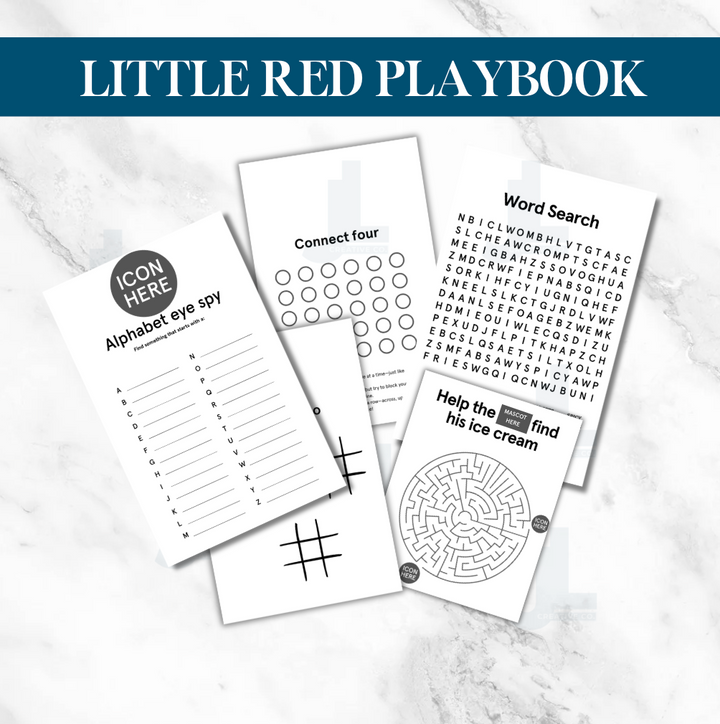 Little Red Play Book - Activity Book
