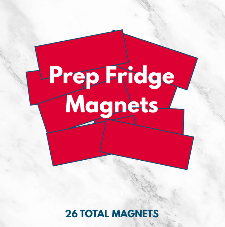 Prep Fridge Magnets