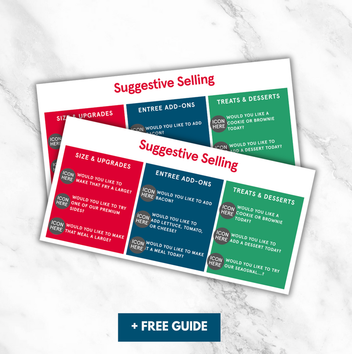 Suggestive Selling Sidekick (+ FREE GUIDE)