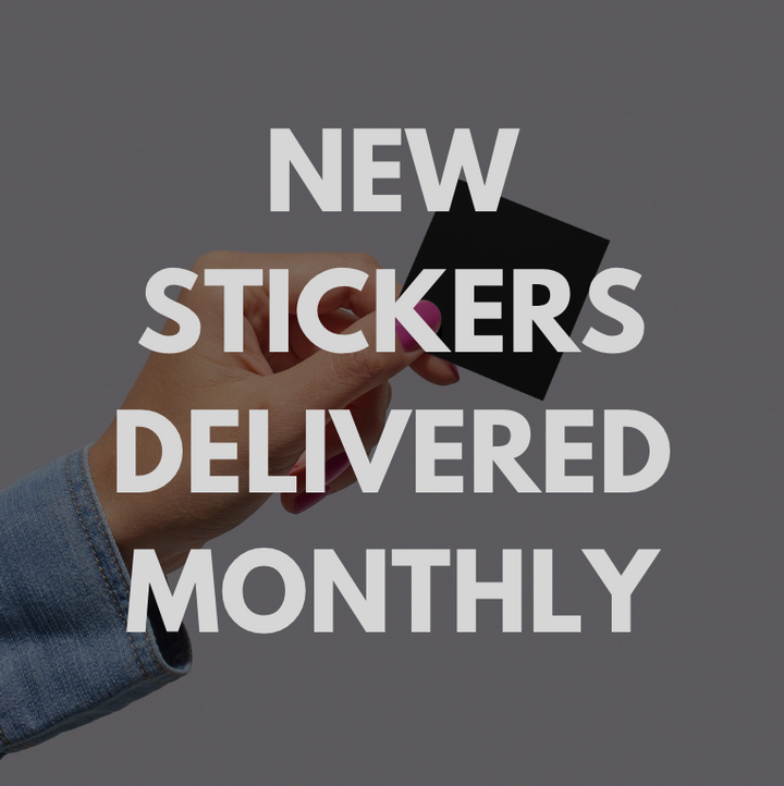 Monthly Sticker Club