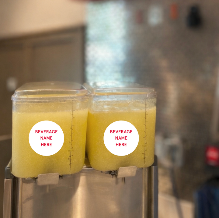 Bubbler Stickers (Strawberry/Lemonade/Pineapple Dr.)