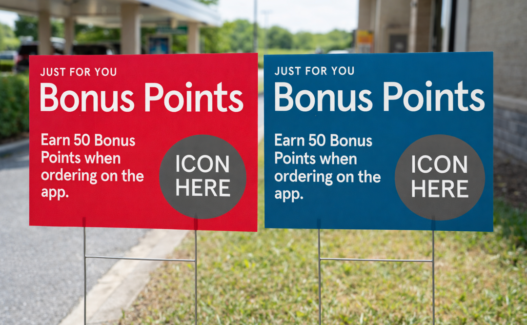 Bonus Points Graphics & Yard Signs
