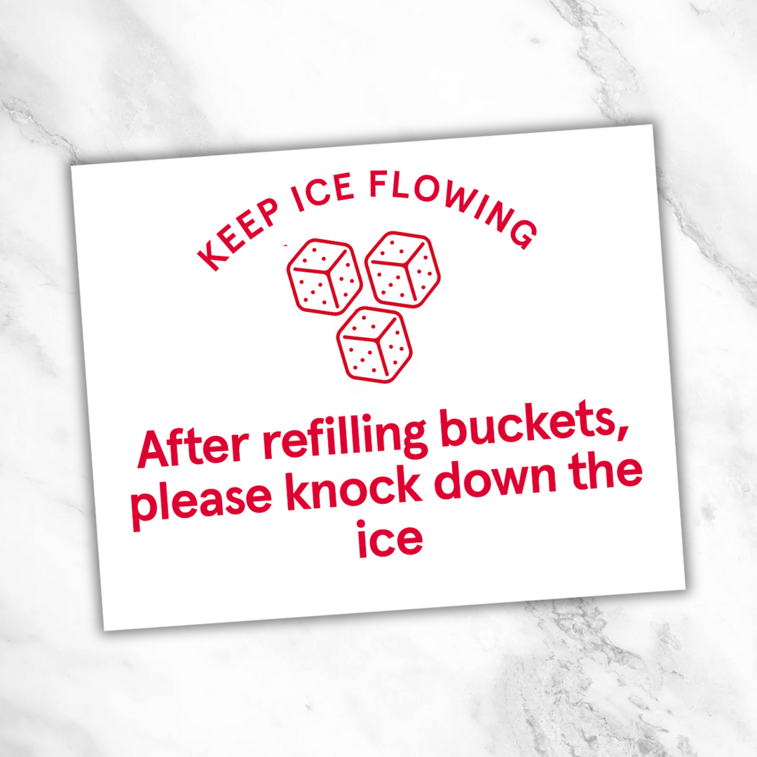Knock Ice Down Reminder