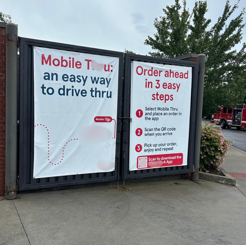 Dumpster Door Displays