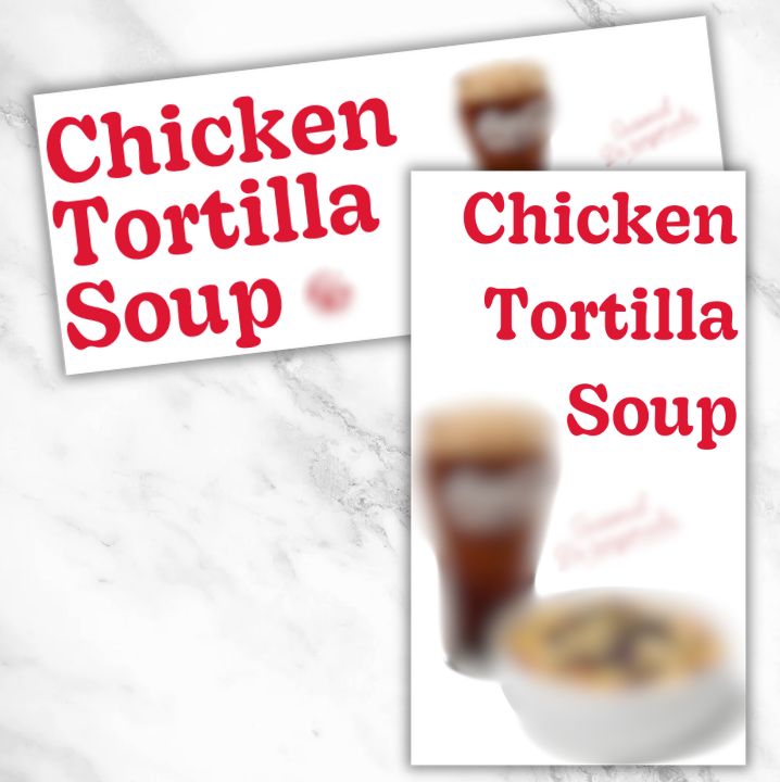 Seasonal Tortilla Soup Resources & Bundles (Fast Shipping)