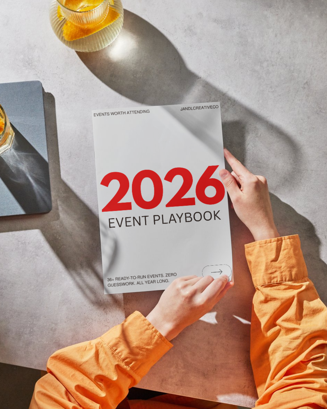 BEST SELLER 2026 Event Digital Playbook J L Creative Co 84 