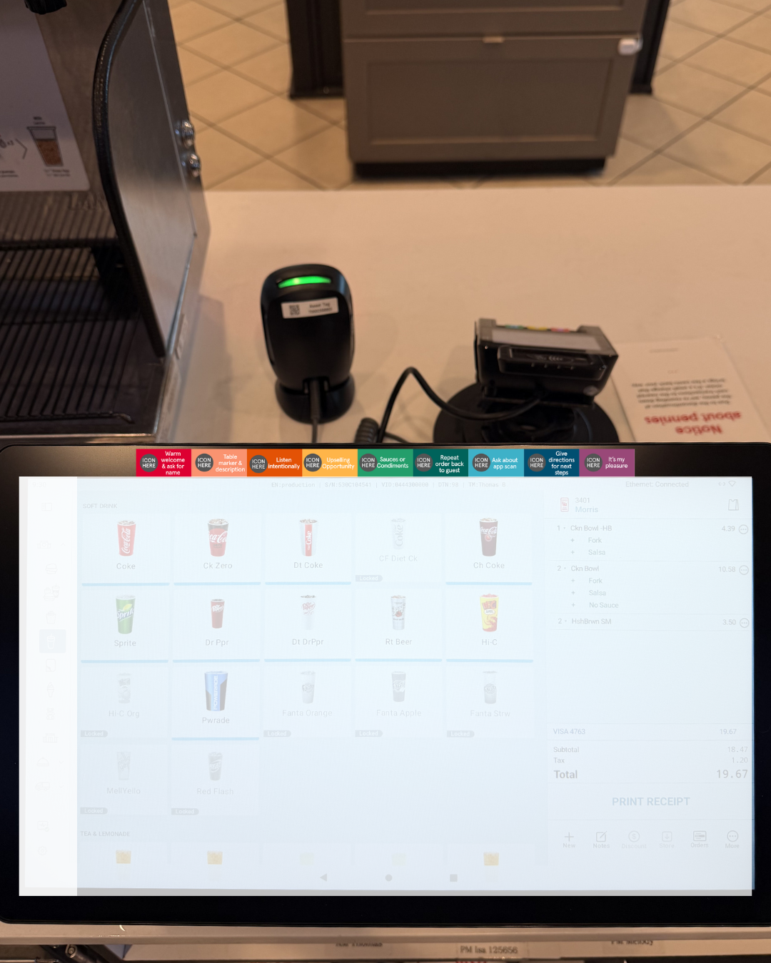 New Commerce Register Stickers
