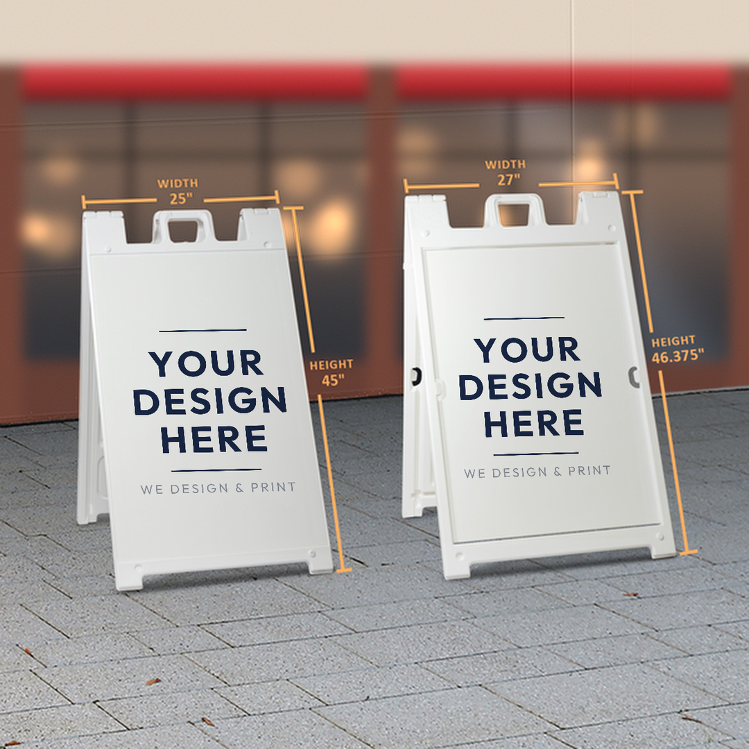 Custom A-Frame Signs